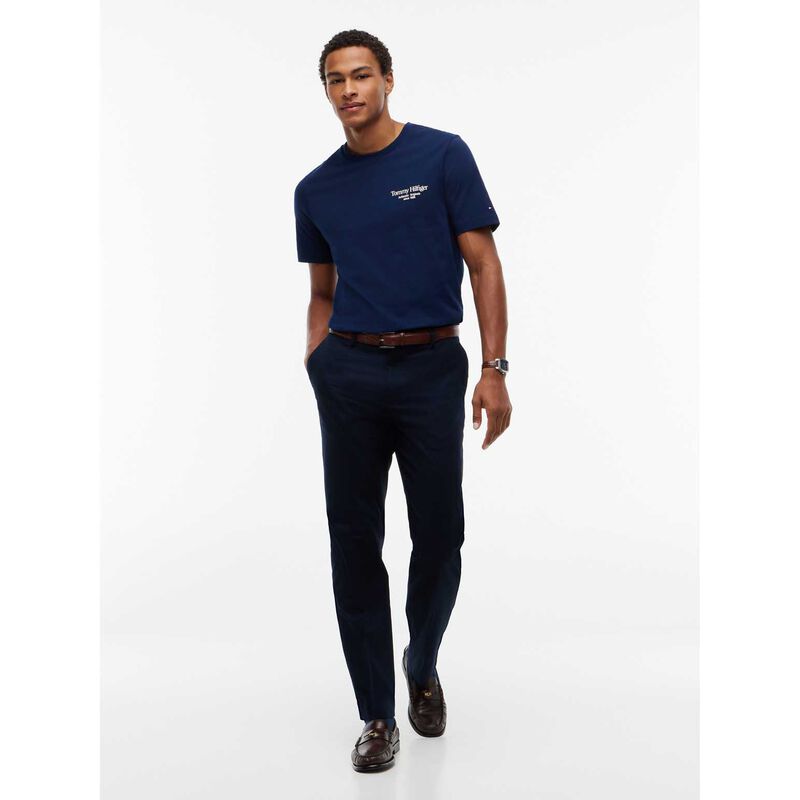Tommy Hilfiger Back Logo Crew Neck T-Shirt image number 3